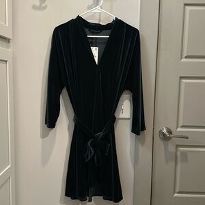 Green Velvet Zara Dress